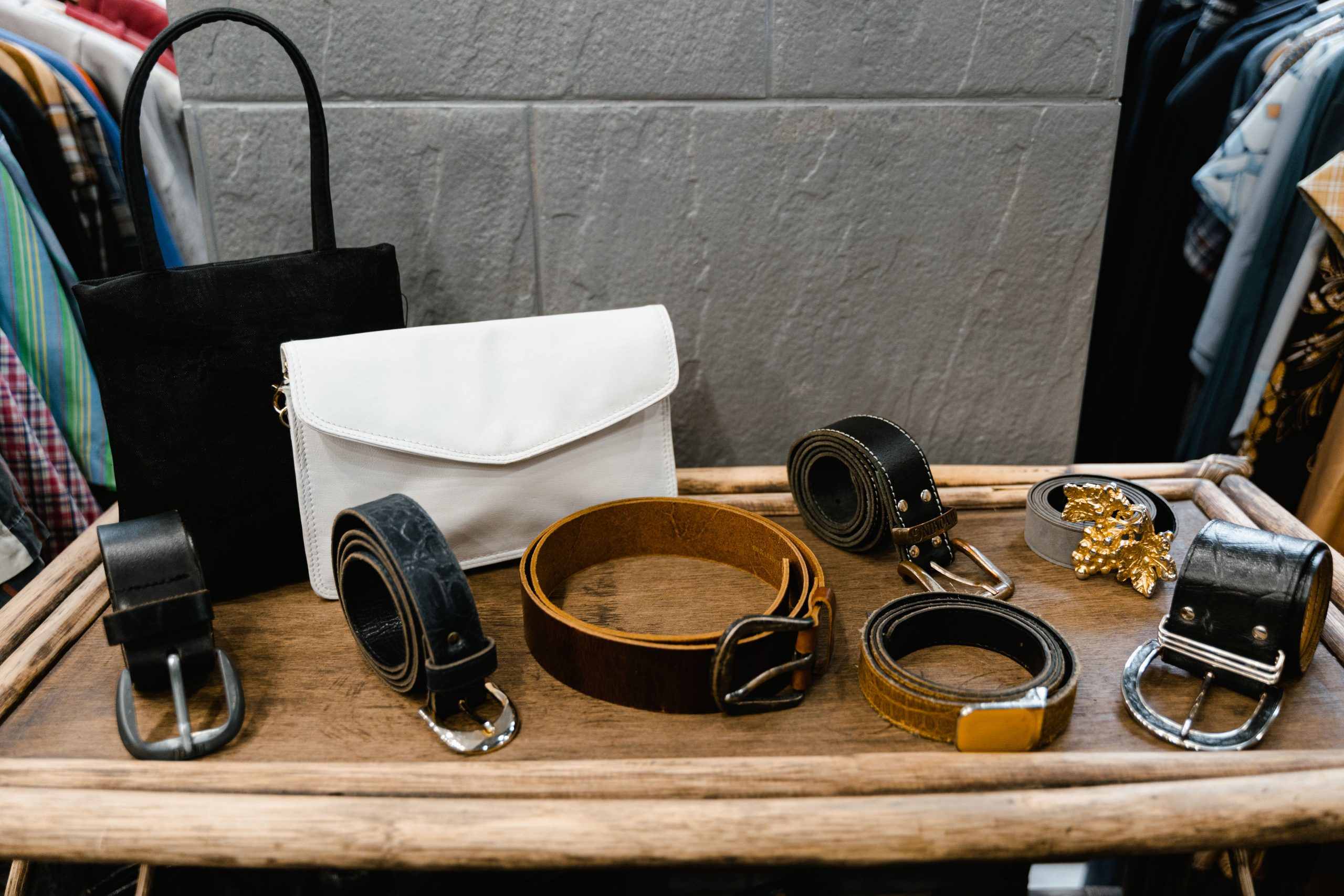 Collection ceintures sacs boutique mode